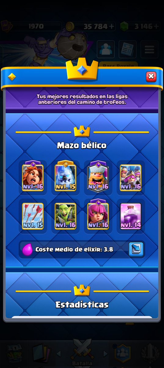 samitier00's tweet photo. @BENIJU03 Racha cortita, culpa de brawl stars https://t.co/nPwXDgiNfh