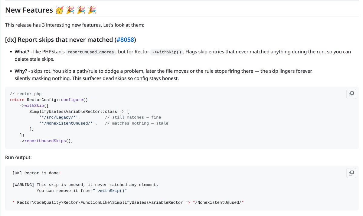 rectorphp tweet picture