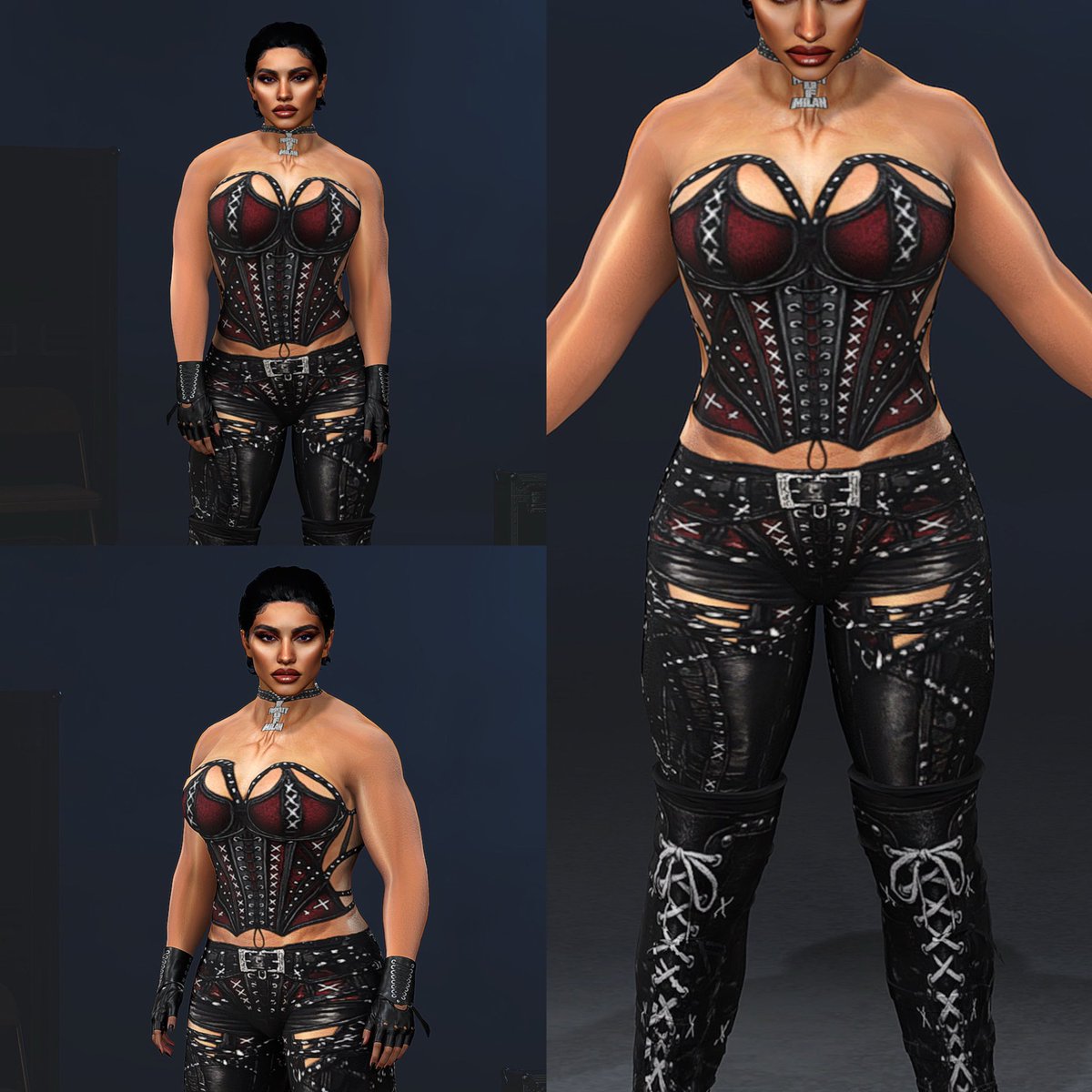 ZadaIon's tweet photo. ─┈      ‍‍✖️  ‍‍﹎     🐺 ·˚  𝑰ᴼN

#WWE2K26 https://t.co/4gBlWvIEMT