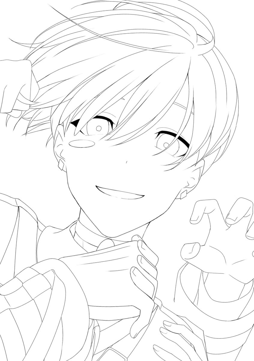 mlgrfan's tweet photo. No one can stop me from drawing another Chimera mikot mwahaha 🔥🔥 (even a big number of hands. which I really hate drawing.) https://t.co/8QWl8wM2m7