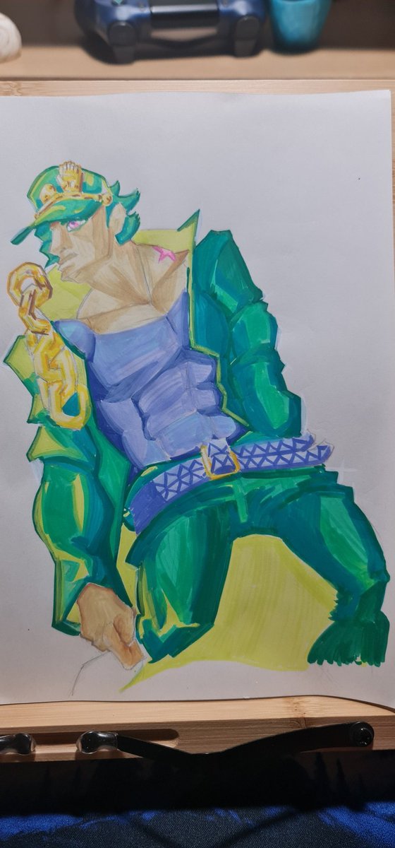sour_mat's tweet photo. #jjba #stardustcrusaders #jojosbizzareadventure Jotaro sprite study i did a while back! https://t.co/iXUTxZokWA