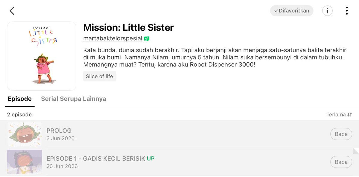 olehyus's tweet photo. Gaiis aku lagi buat webtoon kanvas, tolong bantu support ya hehe. Artnya lebih ke children’s book karena mengambil sudut pandang kiamat dari mata anak kecil. Rencana cuma 10-14 eps. Boleh tag aku untuk dukungan dan saran. Luv luv 🩷
#missionlittlesister 

https://t.co/YSclF7Vl2K https://t.co/5xNHuEyjvx