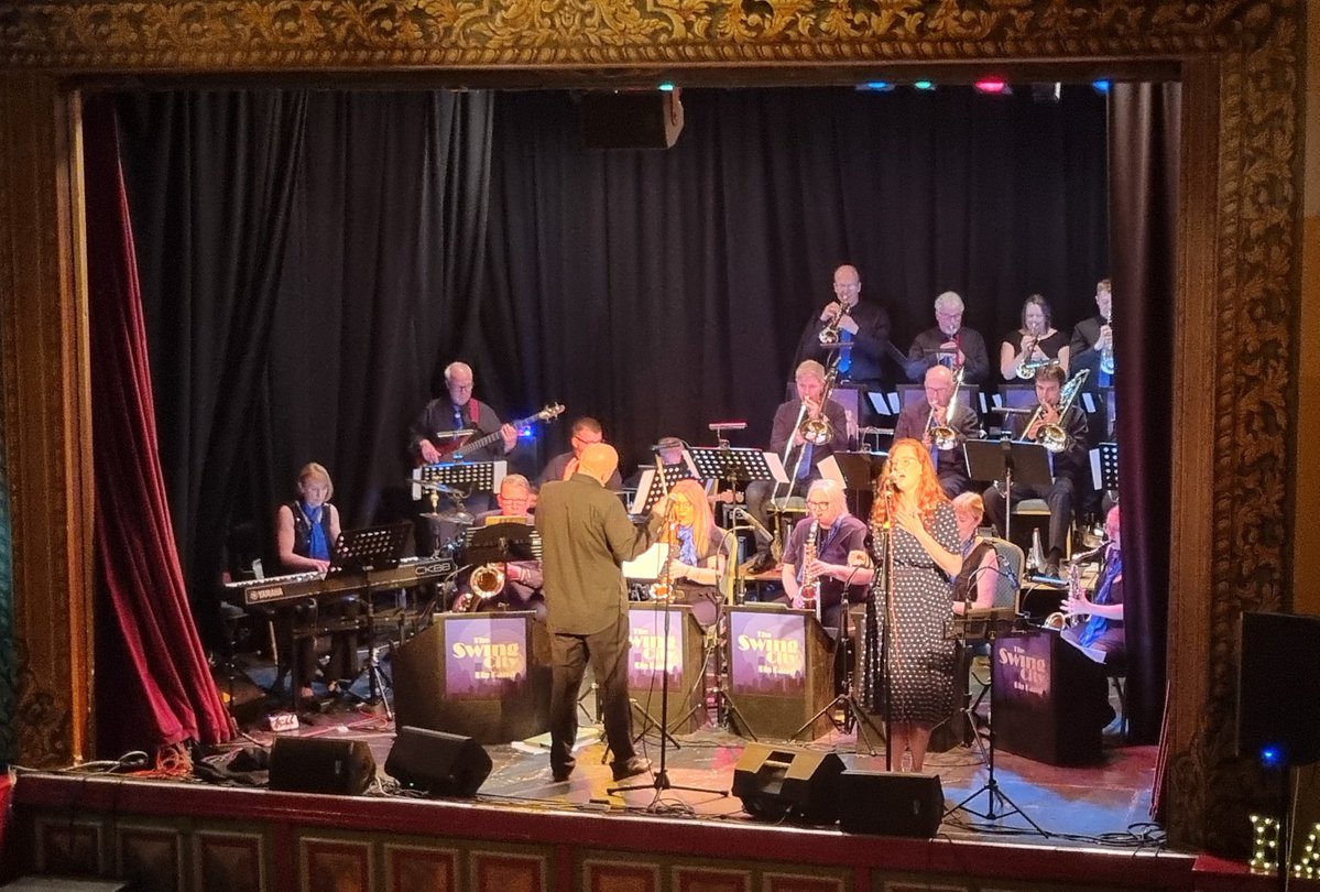 NicholasDAngus's tweet photo. Swing City Big Band in Settle tonight. Marvellous. https://t.co/Kee0840LDR