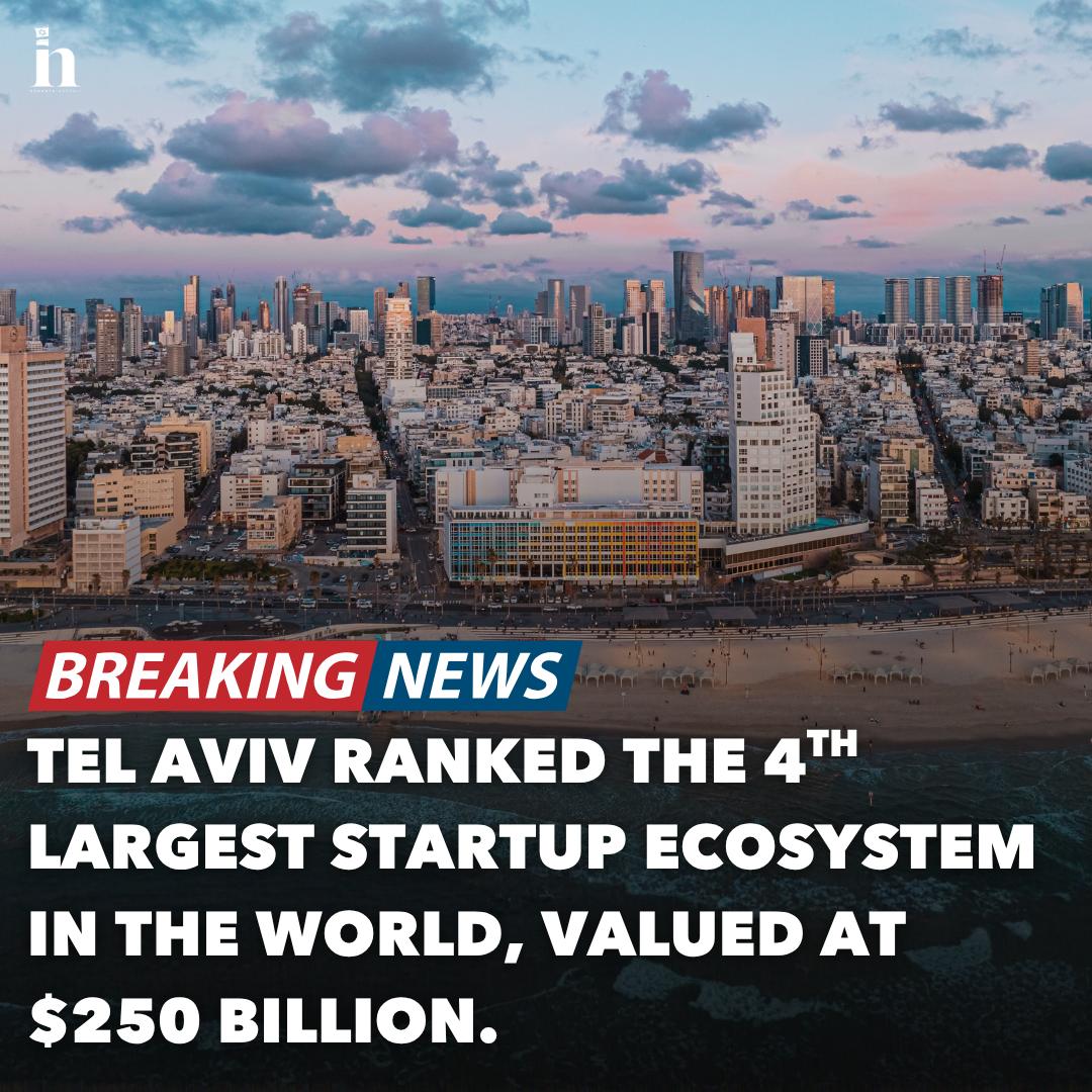 Israel_cnn's tweet photo. Terwijl de vijanden van Israël terreurtunnels bouwen, ontwikkelt Israël technologie die de wereld verandert.

Tel Aviv werd onlangs gerangschikt als het op drie na grootste startup-centrum wereldwijd. De Joodse staat kiest voor leven en innovatie. https://t.co/15dy122Ljm