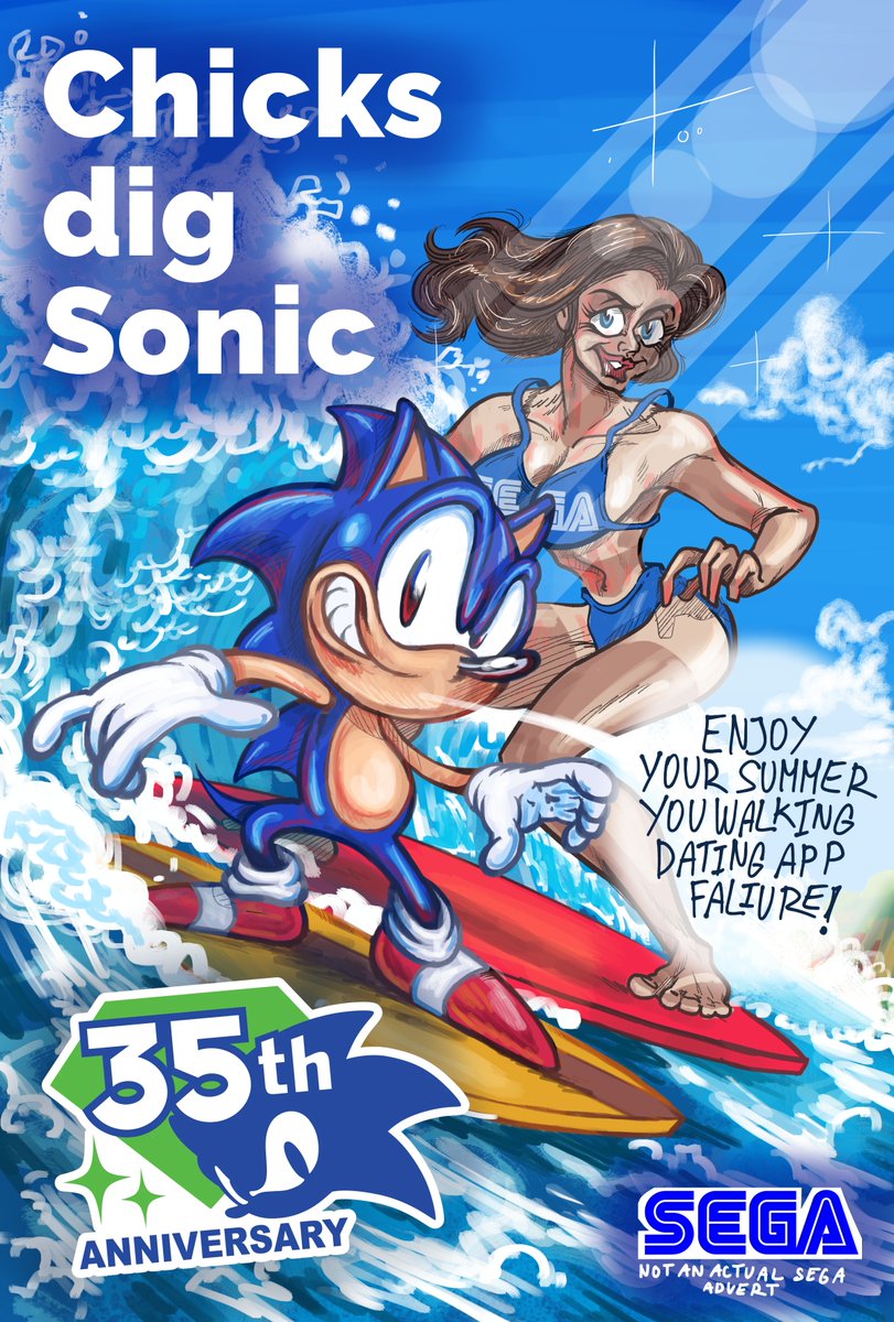 VlahThe's tweet photo. Have a great SEGA-SONIC SUMMER! https://t.co/oUPmqQPKop