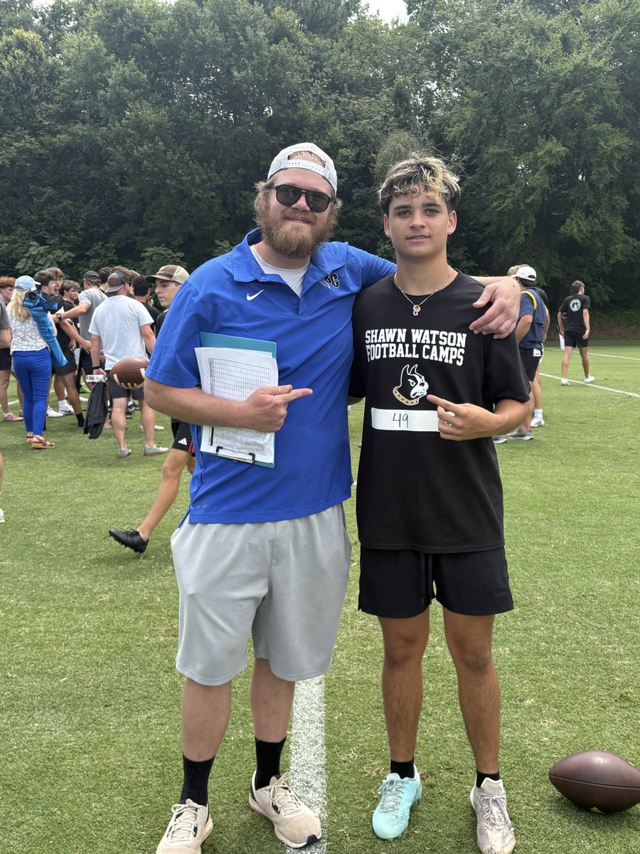 Lsullivan74's tweet photo. Had a very solid day at Wofford Specialist Camp! Thank you @Adam_Dulka for putting on a great camp! Hope to get back on campus this fall and continue to build relationships! Two punts listed down below..
1. HT- 4.47 Distance- 41
2. Ht- 4.57 Distance- 39
@Coach_Ice73 @CoachEBenton @CoachDixon11 @QBCoachDurham @peedeesports1