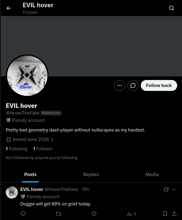 Hover tweet media