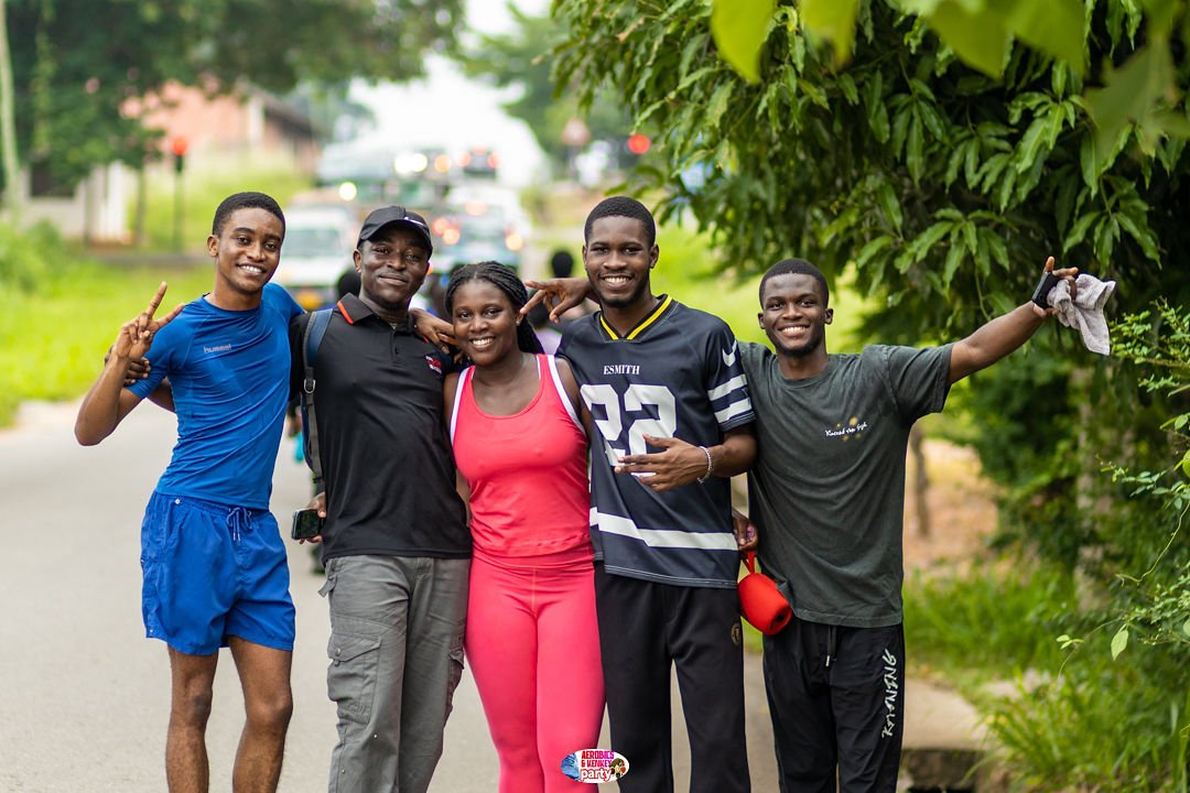 Official_SamJnr's tweet photo. Last week, @MelssaKnust took a step towards promoting healthy living through an engaging and energizing Aerobics Programme. 

Thank you to everyone who joined us. https://t.co/PAz56wnjN0