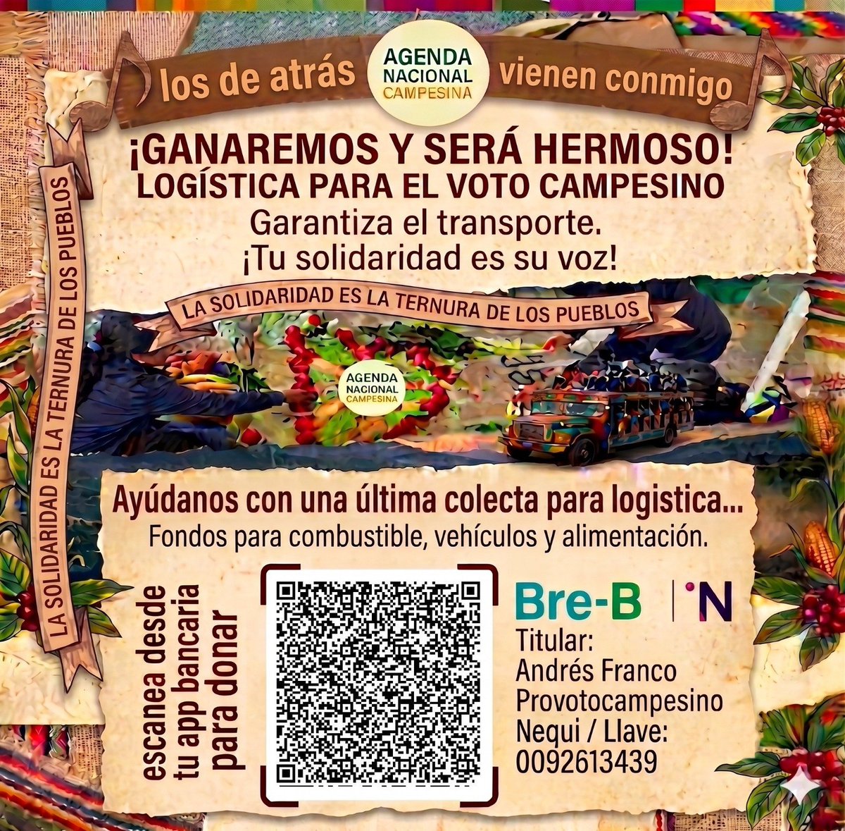 gelitoazul's tweet photo. @CaroMejiaGav Hola! Ellos ya consiguieron. Hay está otra que busca que comunidades campesinas se muevan https://t.co/8Dc7tAc6si