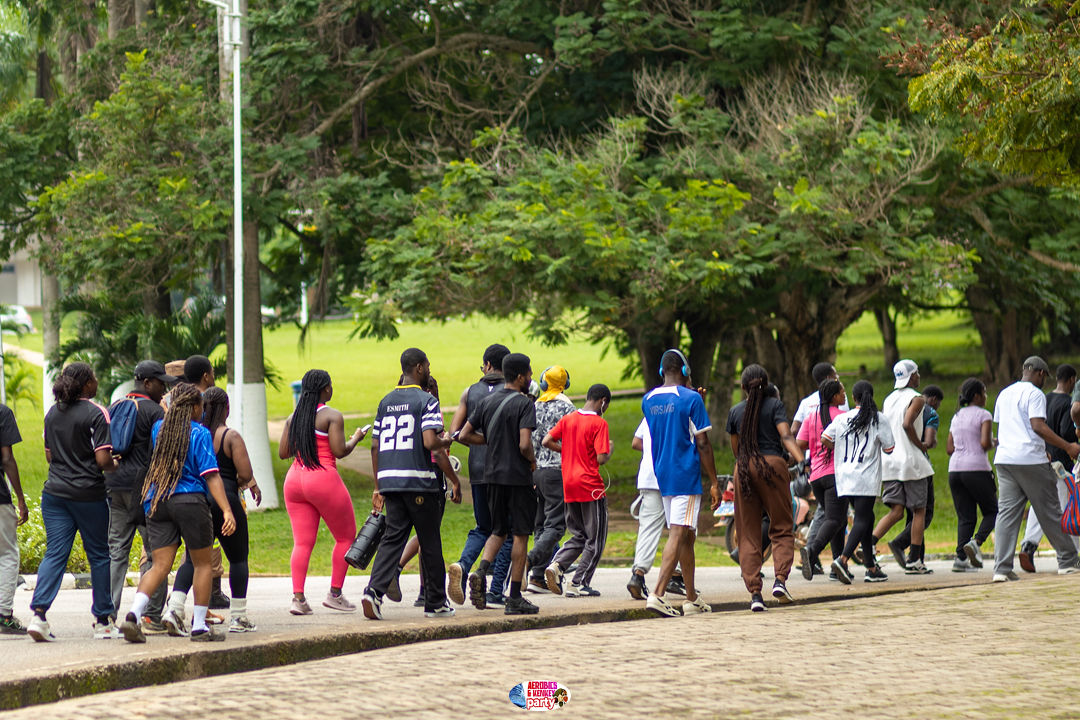 Official_SamJnr's tweet photo. Last week, @MelssaKnust took a step towards promoting healthy living through an engaging and energizing Aerobics Programme. 

Thank you to everyone who joined us. https://t.co/PAz56wnjN0