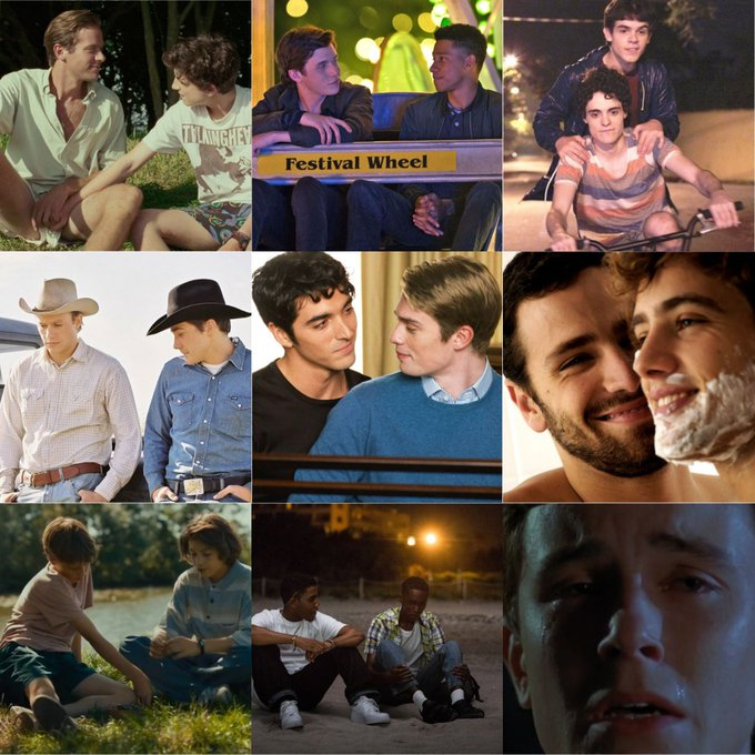 RapazdoCharuto's tweet photo. Estava conversando com um camarada aqui do X sobre filmes de temática LGBT+ que me marcaram... fiquei pensando sobre como o cinema foi fundamental na minha vida e como algumas obras tocaram, inclusive, a minha família!

E tem desde filmes mais românticos e bobinhos, até filmes mais intensos, que abordam religião e sexualidade, como é o caso de "Orações para Bobby"!

Alguns títulos para ver:

Call Me by Your Name
Love, Simon
Hoje Eu Quero Voltar Sozinho
Brokeback Mountain
Red, White & Royal Blue
Do Começo ao Fim
Corações Jovens
Moonlight
Cartas para Bobby