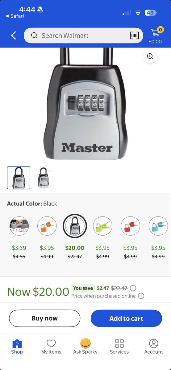 LukeDNGR's tweet photo. @dtmorgan18 I used to make the mistake of waiting until I need another one to buy them. Just order walmart. They’re still 20 bucks https://t.co/XKyJRMFsrl