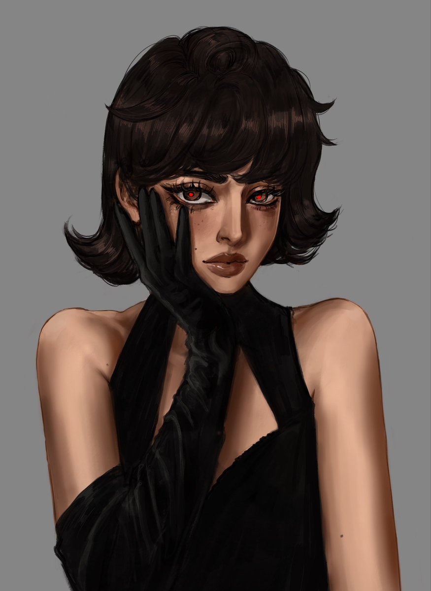 ZomBesh's tweet photo. Girl in black https://t.co/Az25jA1dzT