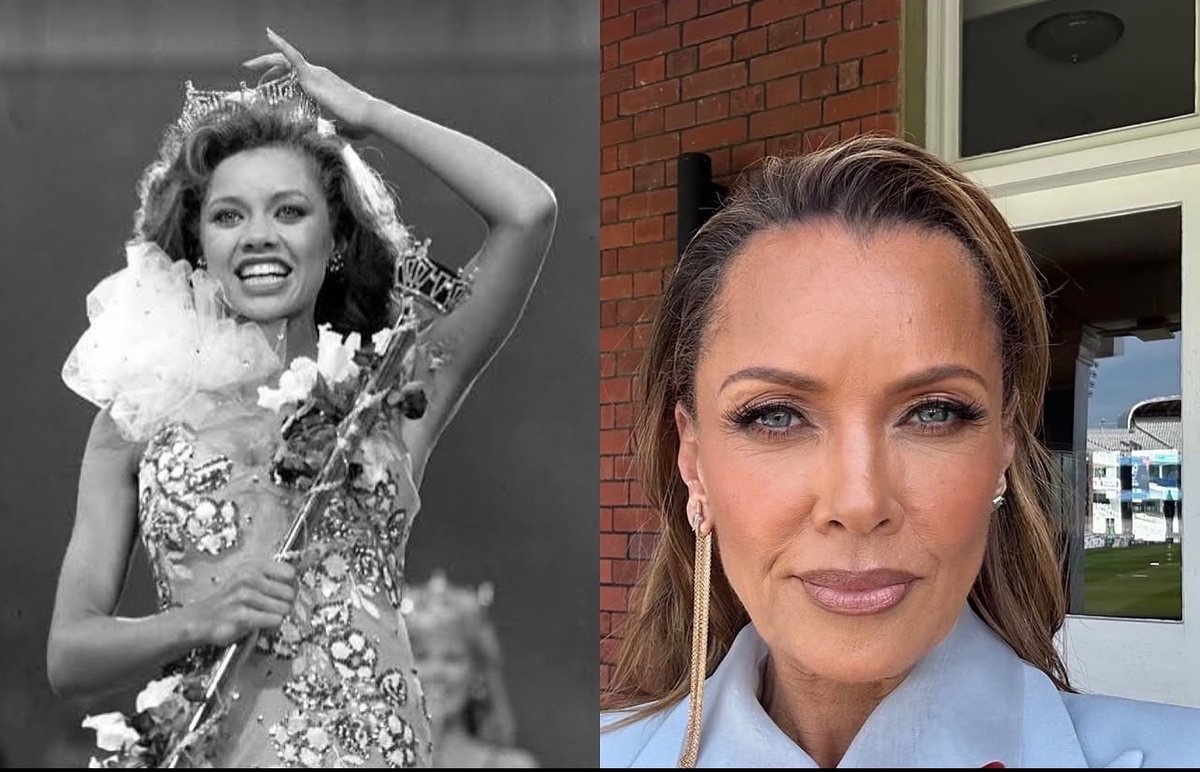 paige__gm's tweet photo. 43 years ago in 1983, actress, singer, and dancer Vanessa Williams made history as the first Black woman crowned Miss America. https://t.co/KbIHiilwm0