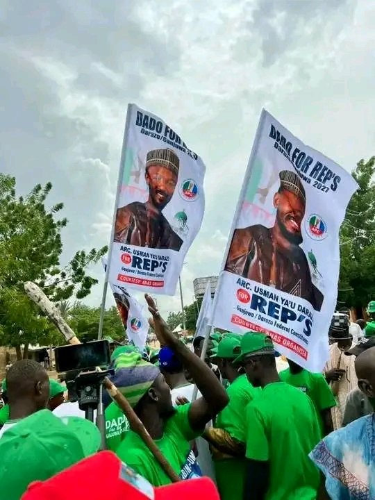 Hamza458293's tweet photo. The impressive turnout recorded across parts of Ganjuwa LGA in support of the APC aspirant for Ganjuwa–Darazo Federal Constituency, Hon. Arc. Usman Ya'u Darazo, is a strong demonstration of renewed confidence, unity, and collective belief in purposeful representation.

Hon. Arc. Usman Ya’u Darazo extends his profound gratitude to the good people who came out in large numbers to express their solidarity and trust. He deeply acknowledges this gesture of encouragement, which serves as a renewed source of motivation and responsibility.

Hon @Usman_Yau_78 He assures the constituents that this confidence placed in him will never be taken for granted. By the grace of Almighty Allah, he remains fully committed to a leadership anchored on responsiveness, inclusiveness, and sustainable development.

Together, through unity of purpose and shared vision, we shall continue to advance the progress, peace, and prosperity of the Ganjuwa–Darazo Federal Constituency, taking it to greater heights.