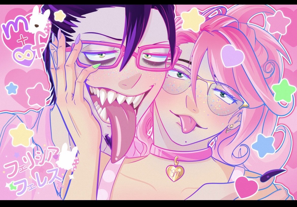 MrsPheles's tweet photo. Me and Mephy? Cutest couple ever 💖💍💜✨🌸⭐️

💖#mephistopheles 💖 #メフィストフェレス 💖 #aoex 💖 #blueexorcist 💖 #aonoexorcist 💖 #mephy 💖 #青の祓魔師 💖 https://t.co/e2UKFfBLAC