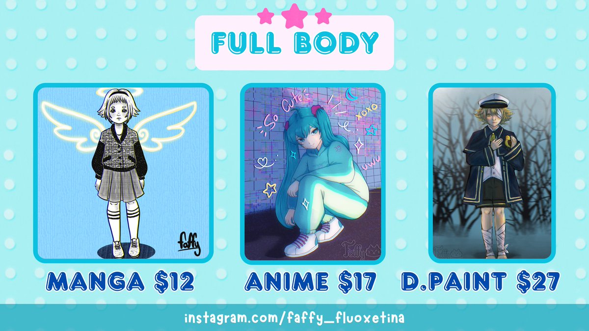 Faffyta's tweet photo. @Yumi_artss Hi, I'm an artist, are you looking for commissions? 🥹 Just in case, I'm sharing my prices and Vgen. I'm not a bot, I promise 😭 https://t.co/C5KcR9UzU9 https://t.co/wPu9xkt9Dh