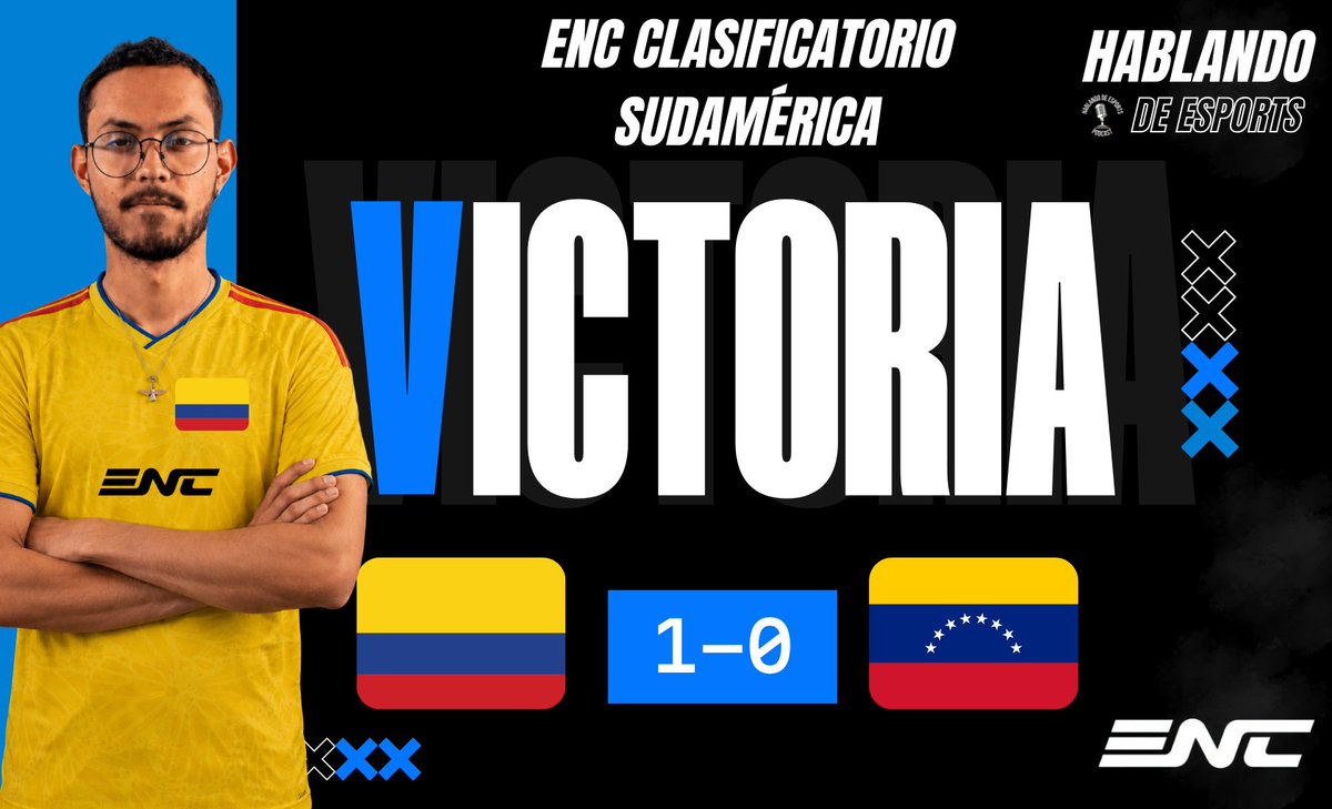 HablandoEsports's tweet photo. ENC 2026 Clasificatorio Sudamerica
@TeamCOL_Esports logra librar un duro enfrentamiento ante stepz y compañia y se instalan en la semifinal del Upper bracket donde ahora se mediran ante Perú
#ENC #TeamColombia #Esports #LeagueOfLegends https://t.co/qvwu9eO43a