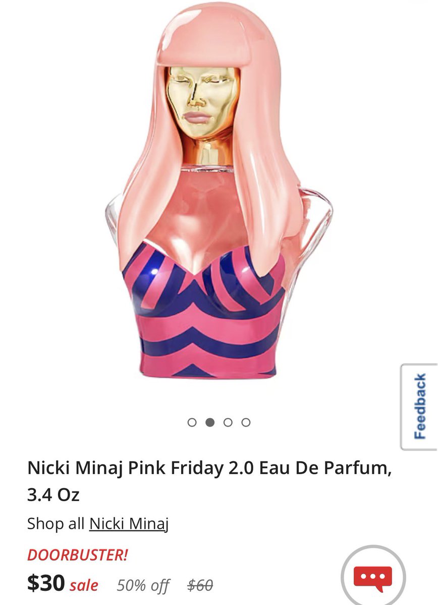 SachMGMT's tweet photo. Barbz have you gotten the chance to purchase your @NICKIMINAJ’s #PINKFRIDAY2Fragrance? @jcpenney is having a 50% off deal!! Check your local JCPenny.🦄

- The official Nicki fragrance store currently lists Pink Friday 2 among its Best Sellers.🏆 https://t.co/bJ5er6B9d6