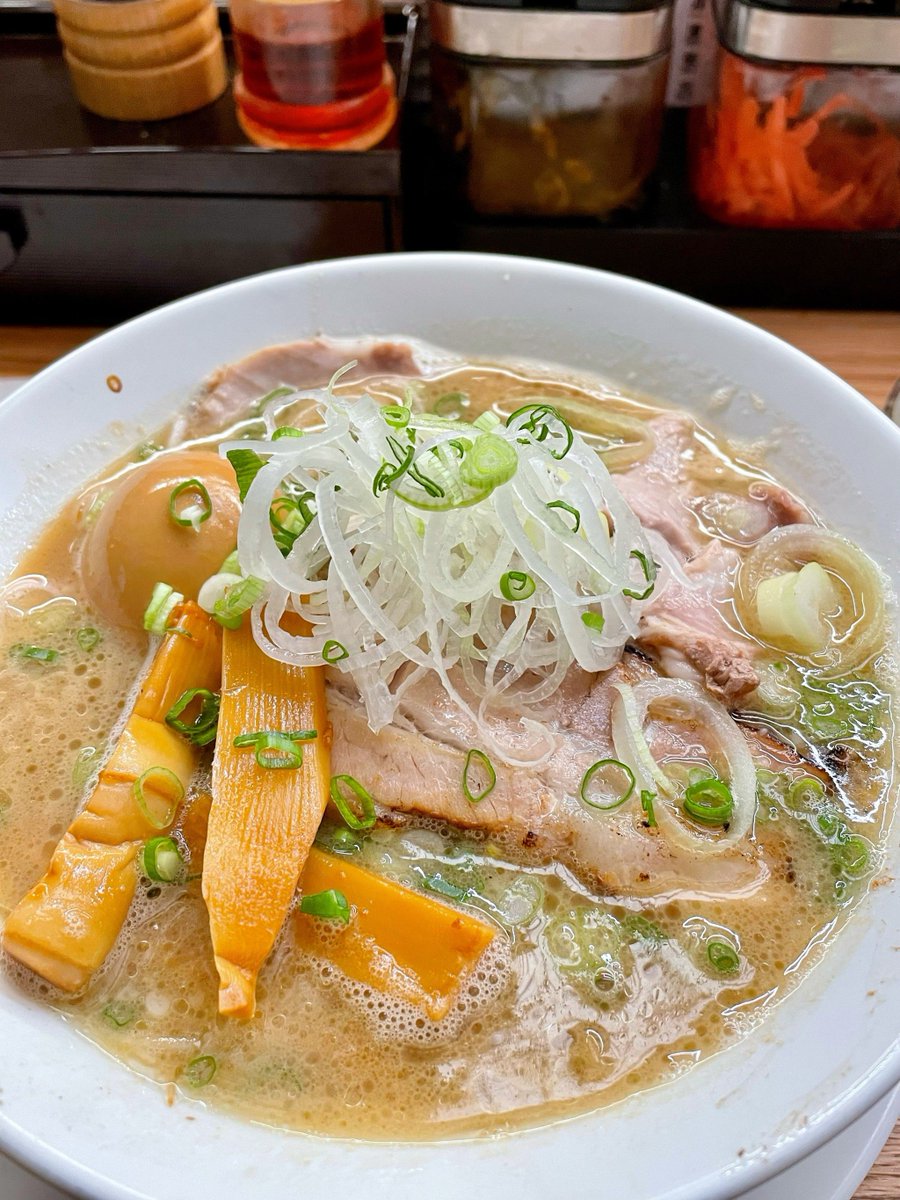 Aleksan36251389's tweet photo. Just found the coziest hole-in-the-wall ramen spot in downtown! The tonkotsu broth is rich, the noodles perfectly springy, and the staff is so warm. 10/10 will be back next week https://t.co/kUab7RqEiz