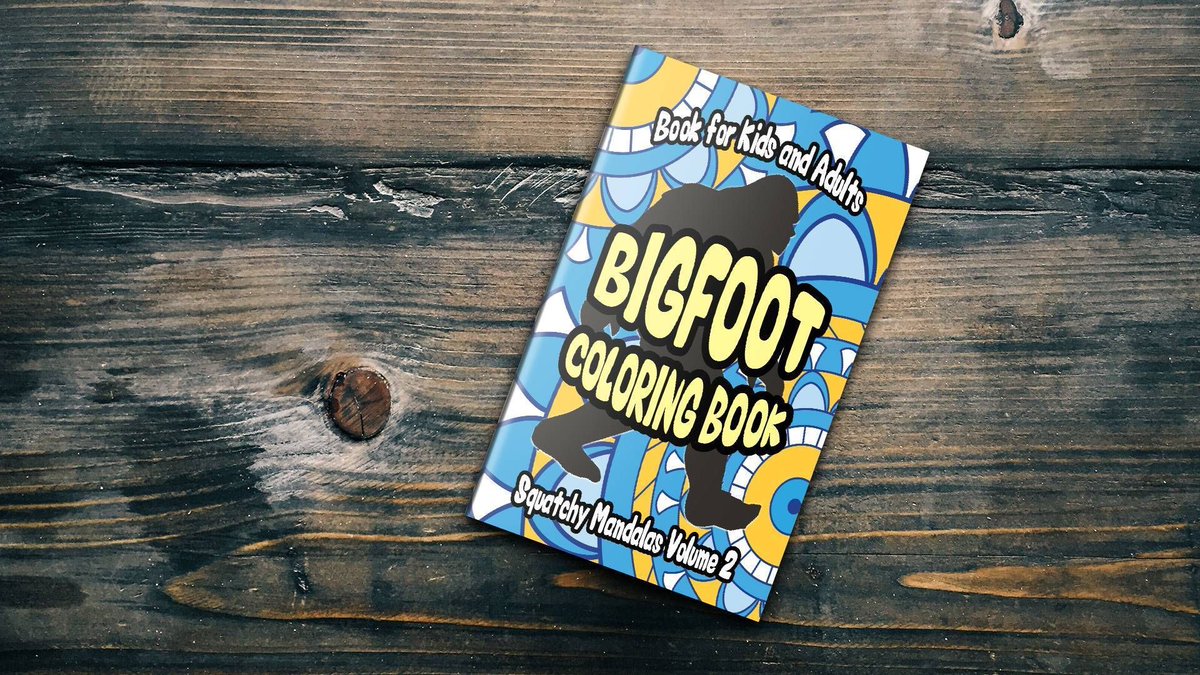 BayberryForest's tweet photo. Unique #Squatch coloring book Volume 2 has 37 Mandala designs and creates a relaxing way to de-stress. Bigfoot coloring book for kids/adults includes Mandala drawings with the shadow of #Bigfoot, #Sasquatch, #Grassman, #SkunkApe, and many more.
https://t.co/CWg2qNciWR https://t.co/WQadaNbGXJ