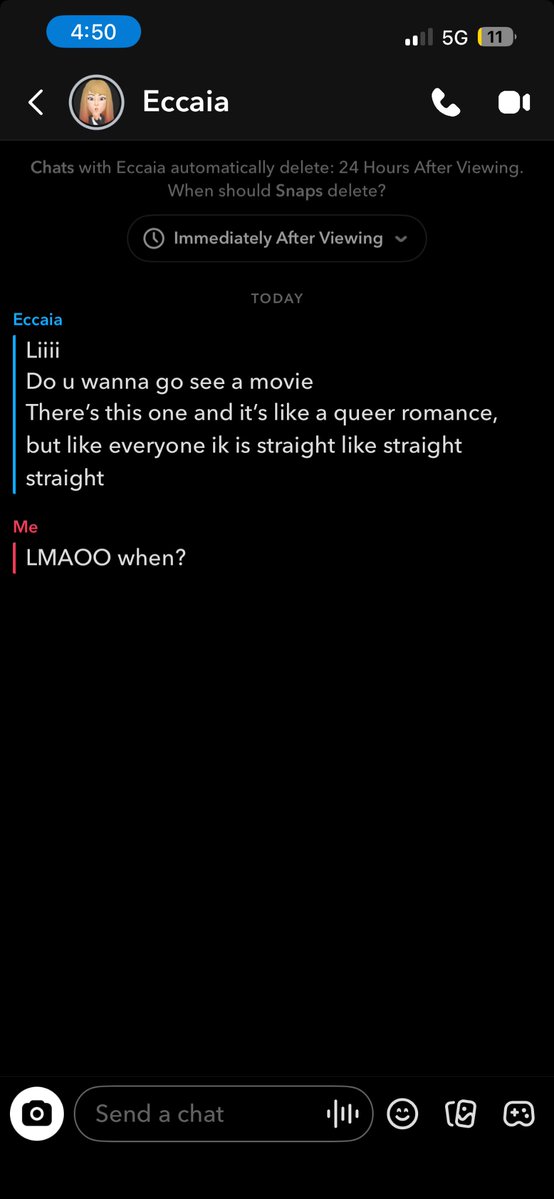 hardmasc's tweet photo. i’m over here thinking this is  gonna be some local short film viewing and it was deadass girls like girls https://t.co/VU7RRB3xlv