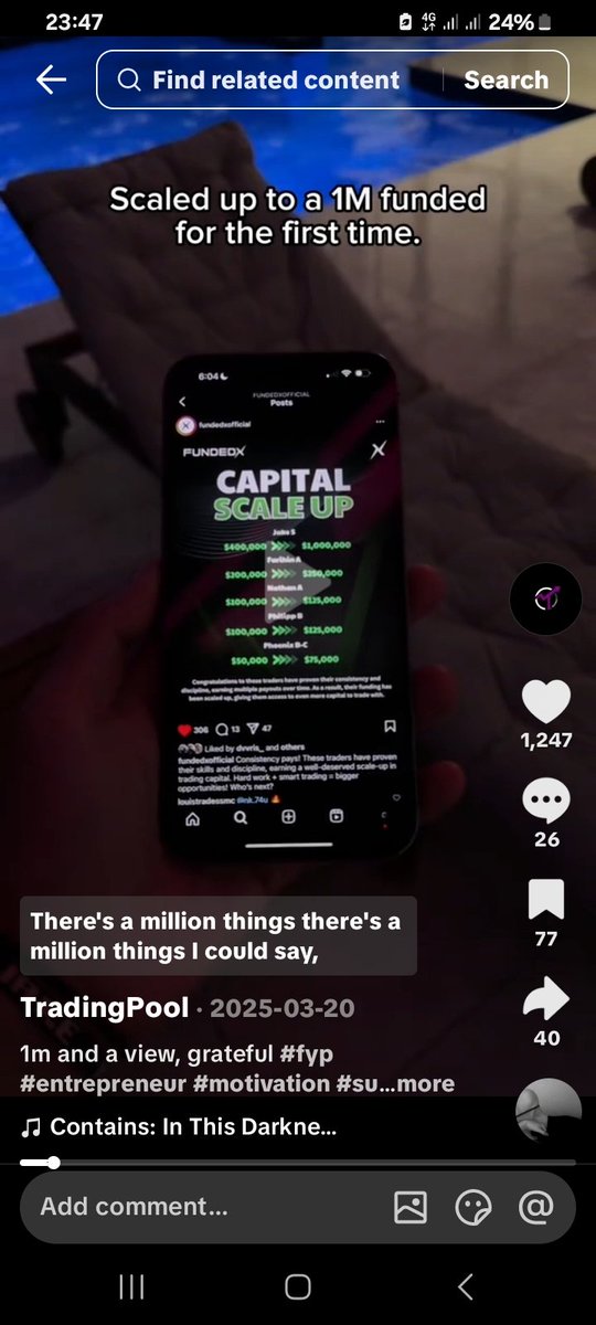 vpnfx's tweet photo. @FTMarketslive I know this isn't 2M but it's 1M
@thetradingpool got scaled to 1M back, last year after consistent performance on his 200ks.
I follow him and part of my trading system has certain concepts from him.
@FTMarketslive @RZFTMARKETS 
Hope I can qualify.💙 https://t.co/g56jhn9Ck9