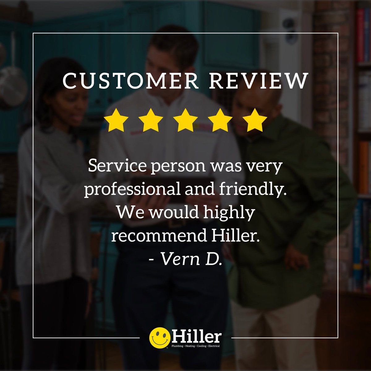 HappyHiller's tweet photo. Professional. Friendly. Reliable. That's the Hiller experience we strive to provide every day. Thank you for the 5-star review and recommendation! ⭐⭐⭐⭐⭐ https://t.co/WM0OMAsjnS