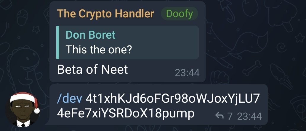 DonBoret's tweet photo. $Seet
9nXWduTKWCYLgbCKKLjLhqE4S7M85mgAsFVkKZZYpump

Quant confirms https://t.co/MihTqiVdMJ