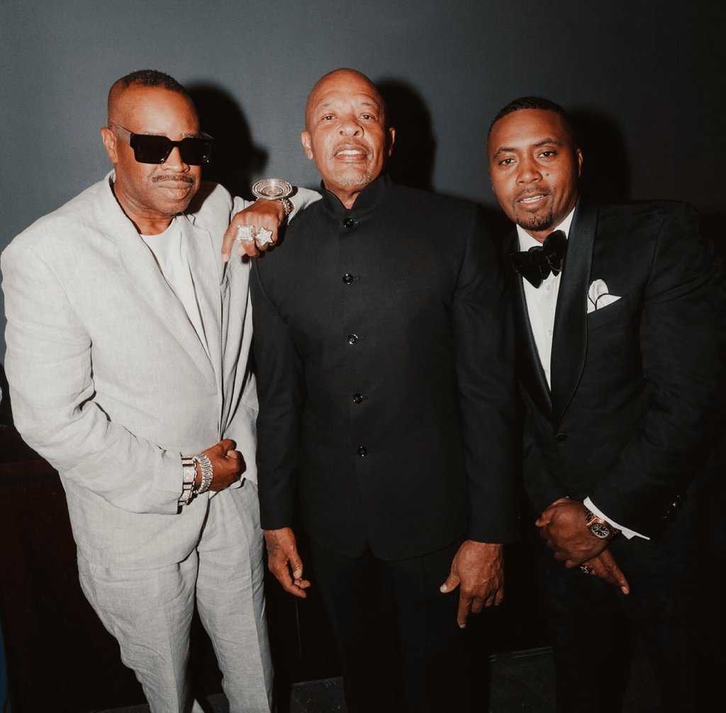 checktherhyme1_'s tweet photo. Slick Rick, Dr. Dre, &amp; Nas https://t.co/bUT6ADrfJ1