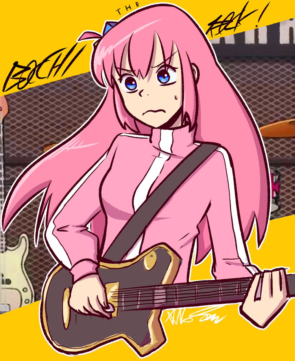 NatanTrmtt's tweet photo. Bocchi &amp; Rock! https://t.co/ve7hb6884g
