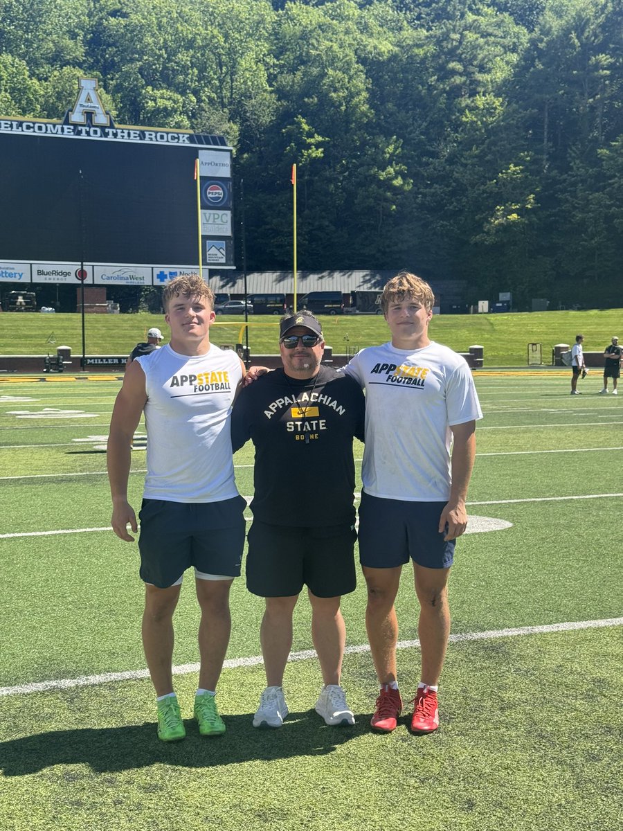 ChaseTonon's tweet photo. After a great camp and conversation with @Dowell_Loggains, I am extremely blessed to say that I have earned an offer from @AppState_FB! 
@Aaron_Fierbaugh @Coach_TKelley @CoachDjSmith @Cfuller29Coach @Coach_Shak @CoachDC__ @MJGreenhalgh_ @Ryanhuff21 @hodge_grier  @CoachTravisRay @evemariepetro @LoganHallSC @MingoKarson @bishops_fb @DAWGHZERECRUITS @TomLoy247 @SWiltfong_  @Andy_Villamarzo @adamgorney @BrandonHuffman @ChadSimmons_ @AppFBRecruiting @WestonScambler