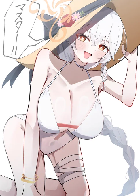エリの水着責めてたな…という絵