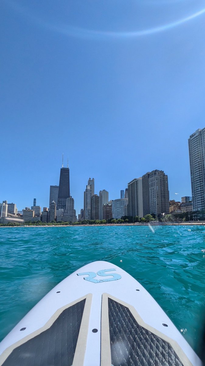 helloorockview's tweet photo. I went paddleboarding on Lake Michigan yesterday :) https://t.co/3VzkdSDw2p