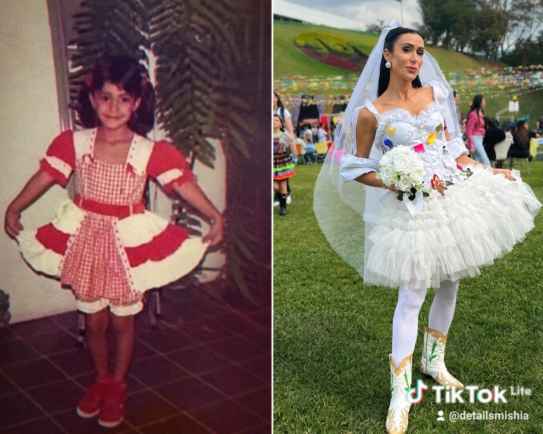 DetailsMishia's tweet photo. Algumas coisas o tempo transforma. Outras, ele apenas faz florescer.

Entre essas duas fotos existem anos de histórias, conquistas e aprendizados. Mas a doçura no olhar continua a mesma.

Que privilégio poder admirar cada capítulo dessa trajetória. ❤️ @mi https://t.co/tWOcnQKZ6u