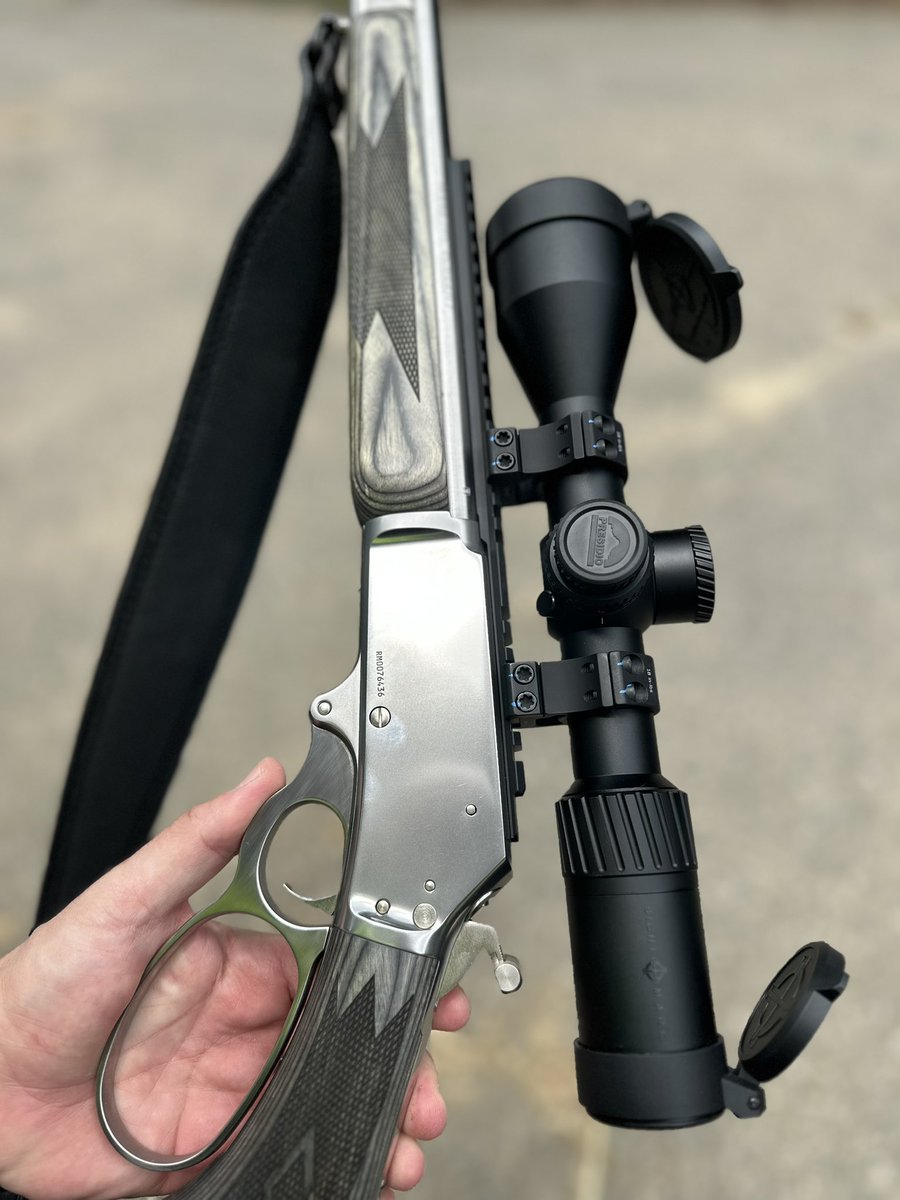 DRFTraining's tweet photo. Well…my spring bear season was a bust…so I guess here’s to getting ready for fall #blackdirtdiaries #4570 #marlin #sightmark @sightmark Presidio https://t.co/NYqDfaVnMD