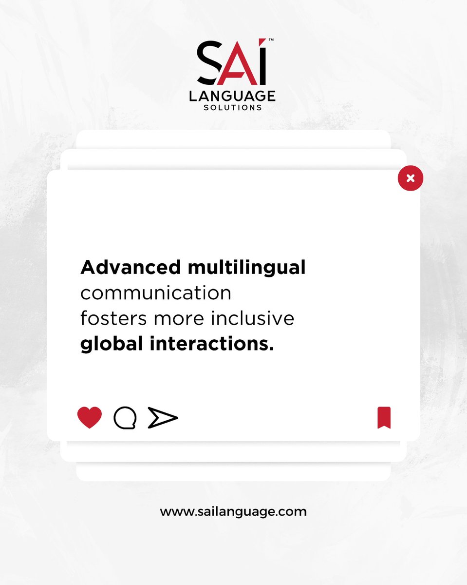 SAI Language Solutions (@language_sai) / Posts / X