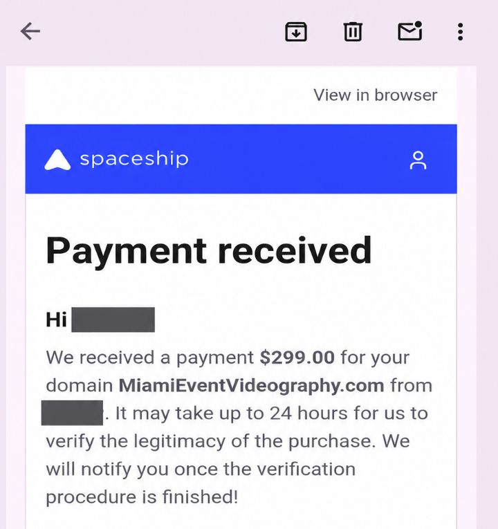 AmenDomains's tweet photo. Sharing a sale to get a sale 🎉.

Sold last Month.
Thank God 🙏. https://t.co/VS57ZMjRs0