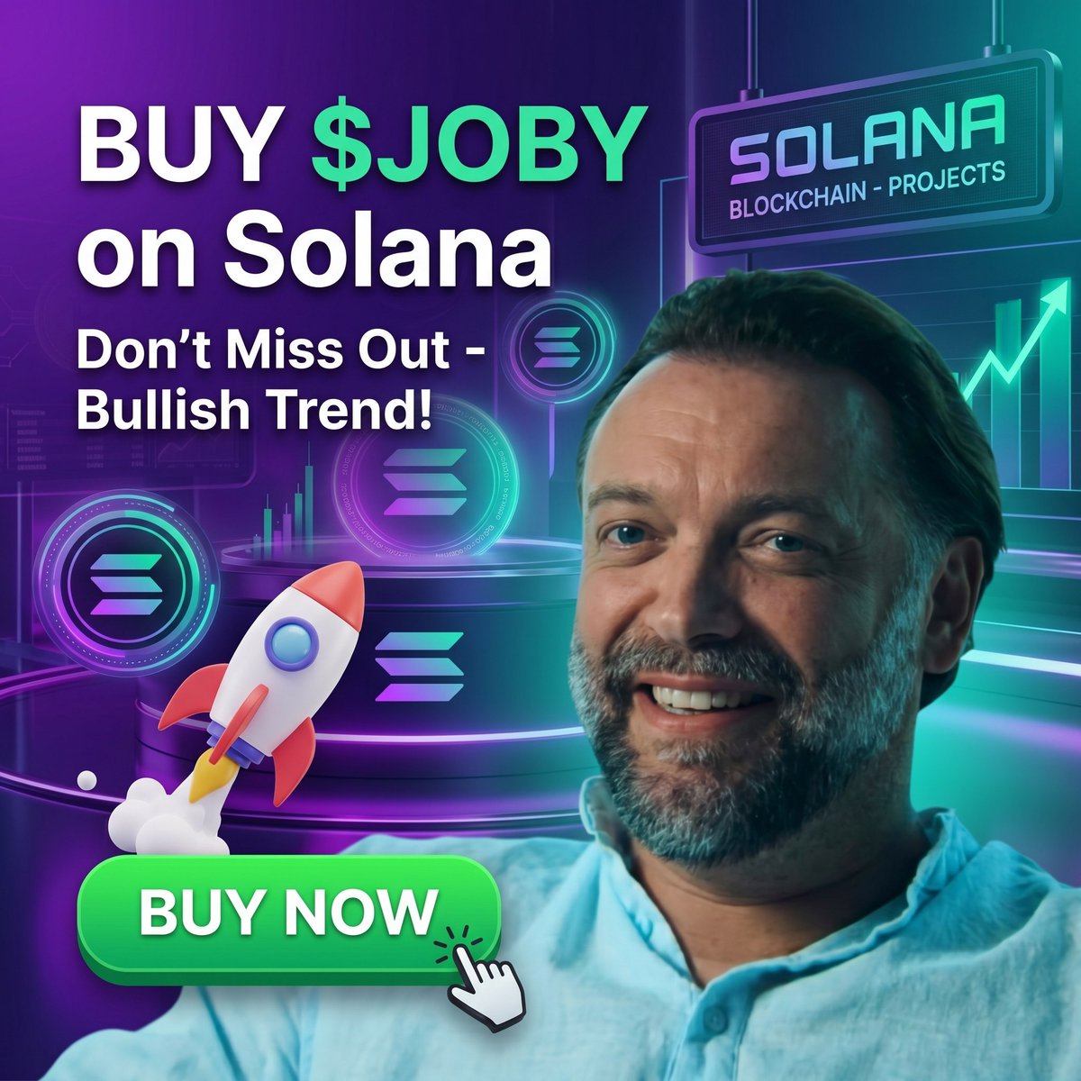 sdrino53's tweet photo. @WhaleEverything $joby to 1000x coming soon 

Don't sleep on this gem on sol

#freejoby https://t.co/hb7qHs1tN9