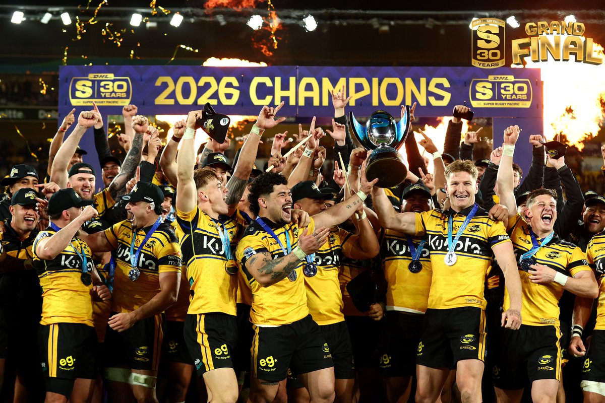 SuperRugby's tweet photo. About last night 🏆

#SuperRugbyPacific #SRP30 #SRPGrandFinal https://t.co/ghlkf4XmKB
