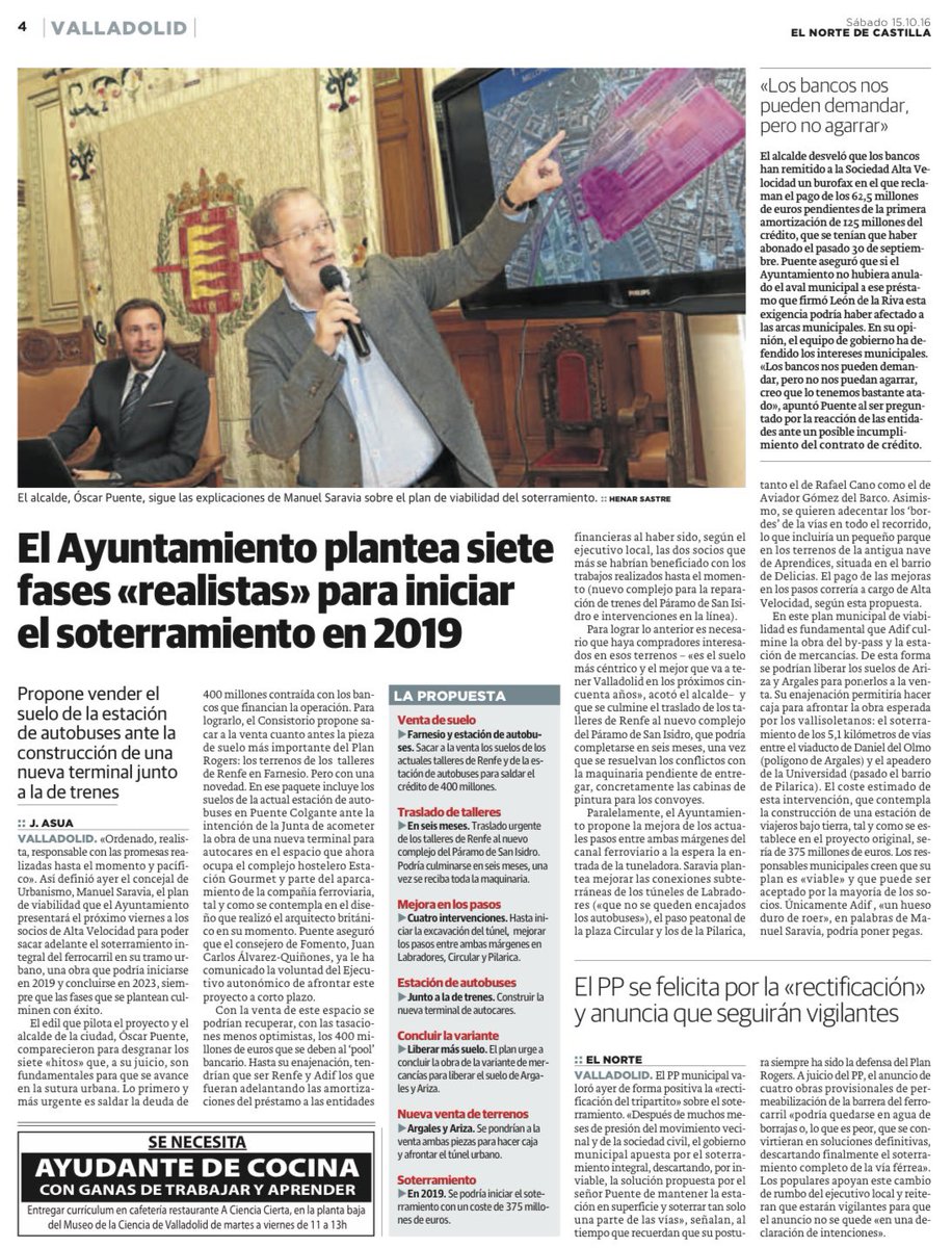 EncinasGoya's tweet photo. @PSOE_AytoVLL @oscar_puente_ https://t.co/C4YfpLF4Xe