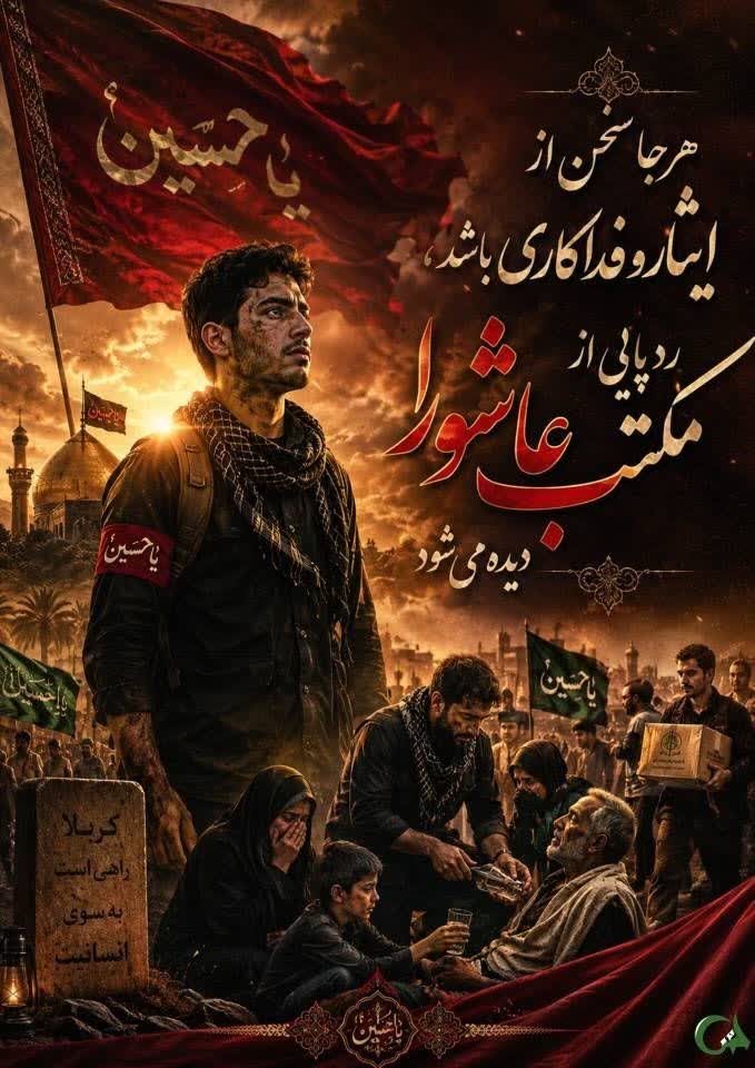 Ali83755's tweet photo. حق و باطل در زمانه ما به وضوح مرزبندی شده است؛
یک سو یزیدیان صهیونیست و سوی دیگر ملت حسینی ایران.
ما در انتخاب این مسیر، با افتخار در سپاه حق مانده‌ایم.
#ملت_امام_حسین https://t.co/CCVr5ZWFYe