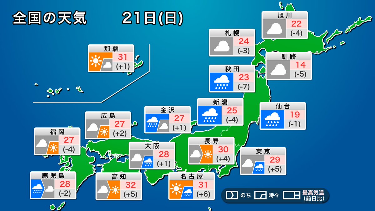 ウェザーニュース tweet media