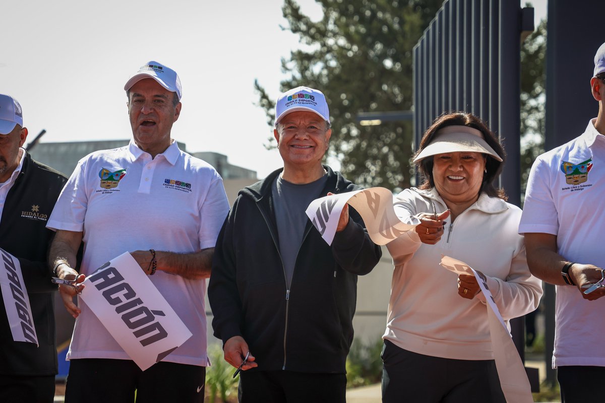 gobiernohidalgo's tweet photo. Hidalgo avanza con proyectos que transforman vidas.
Con la apertura de la Ciudad Deportiva de Alto Rendimiento y la inauguración de la Villa Deportiva, encabezadas por el gobernador @juliomenchaca_, hoy se cuenta con espacios que impulsan el talento, la inclusión y el bienestar. https://t.co/zq2tAjfbYz