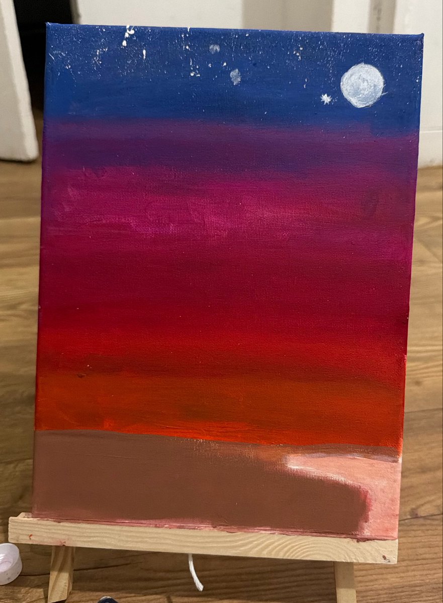 imaybebored's tweet photo. Do yall like my painting? https://t.co/2XhYkisEnu