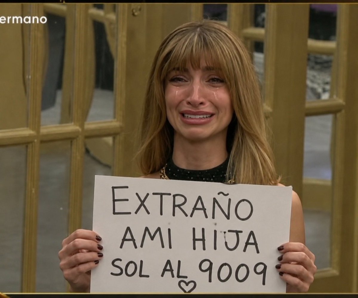 AgussLanzelotta's tweet photo. SOL AL 9009 
#granhermano https://t.co/remB07s0b7