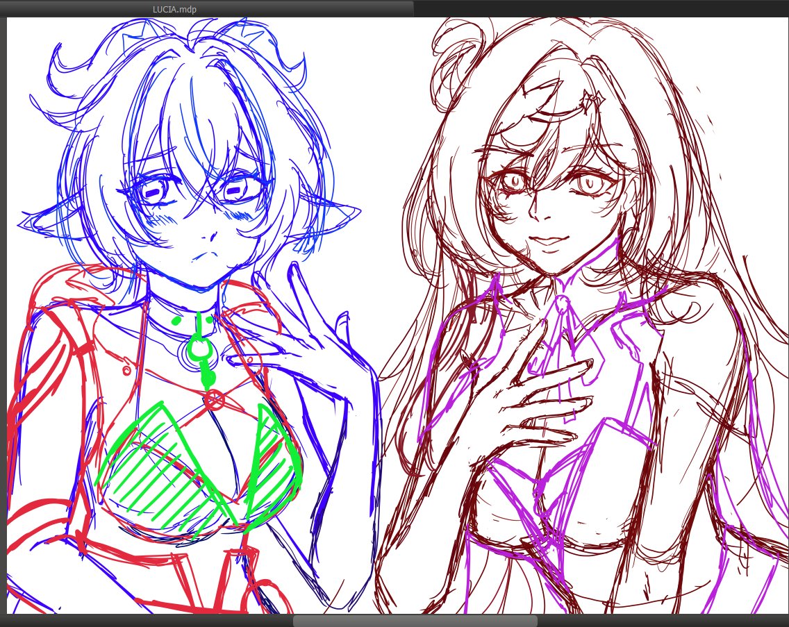 haatomiyu's tweet photo. lets draw cute girls at 4 am 🦩(i've been awake since 1 am) https://t.co/MM8JIYBzGK