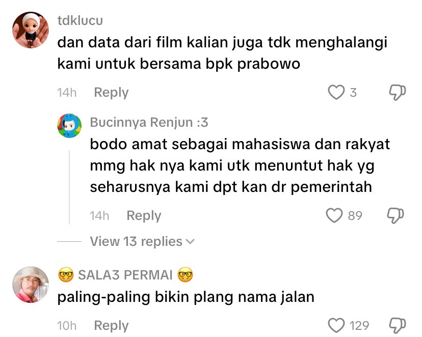 eufrasiarts's tweet photo. MIRIS BGT GW MAU NANGIS BACANYA 😭 anak ugm bikin vt pelepasan kkn tapi isi komennya kayak gini.. gatau ini buzzer atau organik tapi kalau ini organik UDAHLAH GWS KITA SEMUA 😭🙏🏻 gw mau ngelawannyapun bingung karena mereka pasti ngeyel dan gangerti 😭 https://t.co/9dG93dExpT