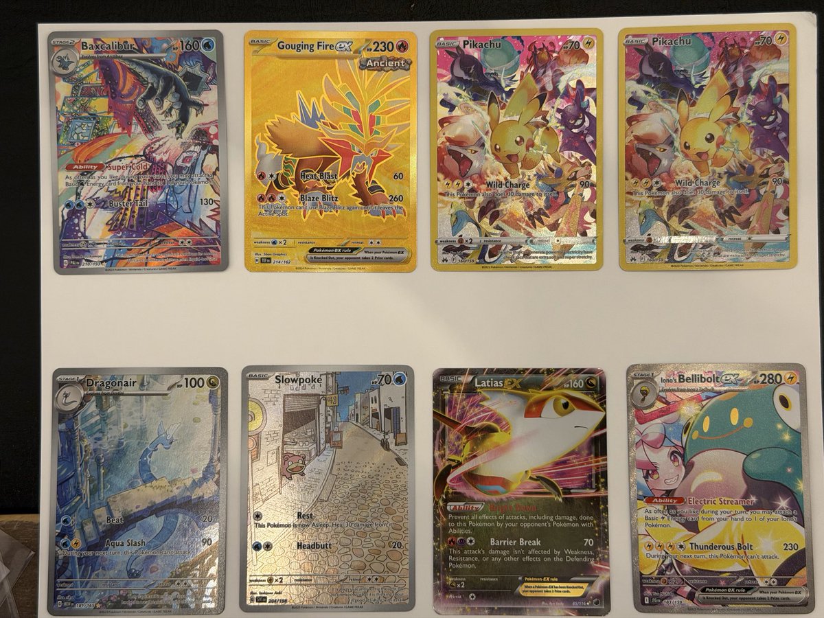 ZacJ3's tweet photo. For sale!

Prices all under TCG Player! Comment if you're interested in a card. I'm happy to take more pictures. Make an offer. Let's make a deal!

$4 BMWT, $1 PWE or free ship over $100 https://t.co/CtTDkTC6h9
