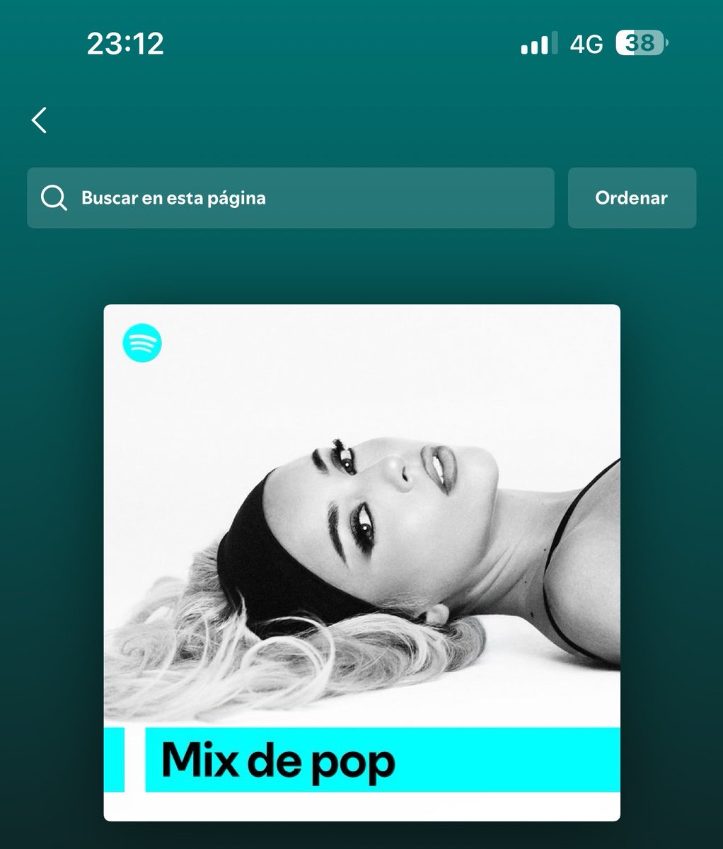 noemisuarr's tweet photo. spotify sabe cosas https://t.co/GOmCcWXP95